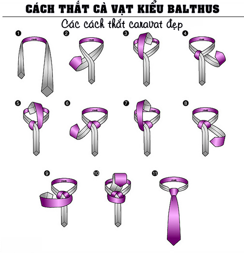 Thắt cà vạt kiểu Balthus
