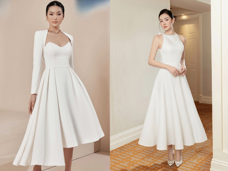 Đi đám cưới nên mặc gì cho nữ