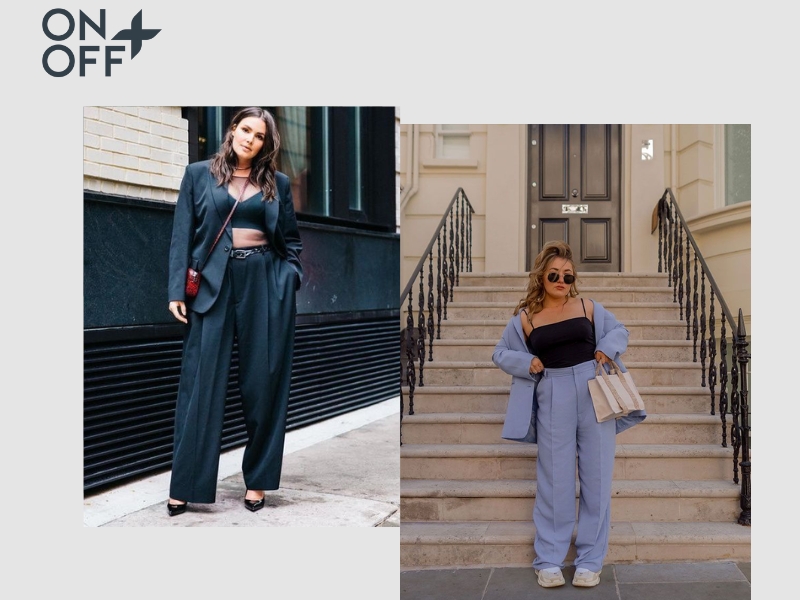 Blazer cho dáng chubby