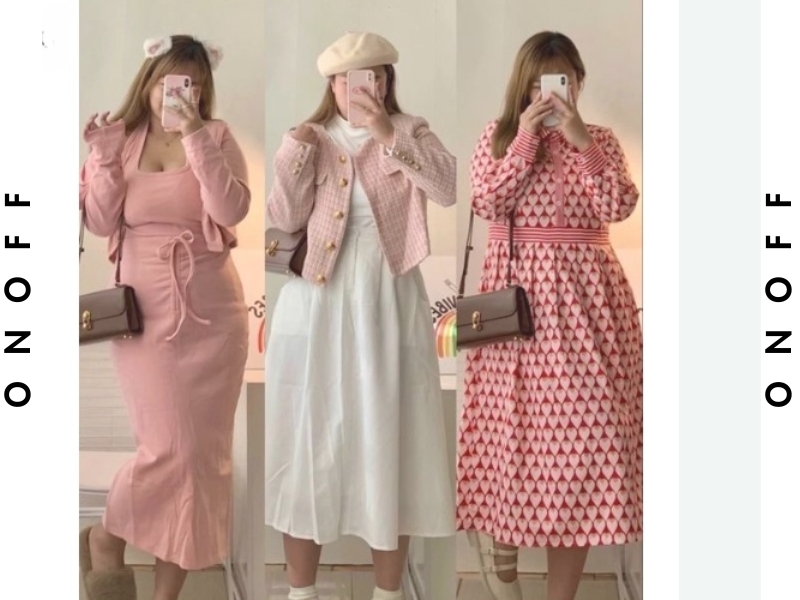 Đầm suông cho dáng chubby