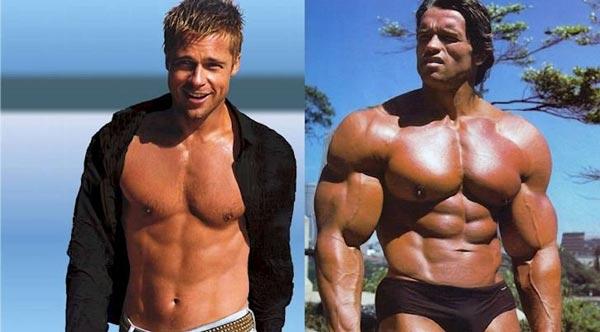 Cơ bắp săn chắc của nam giới