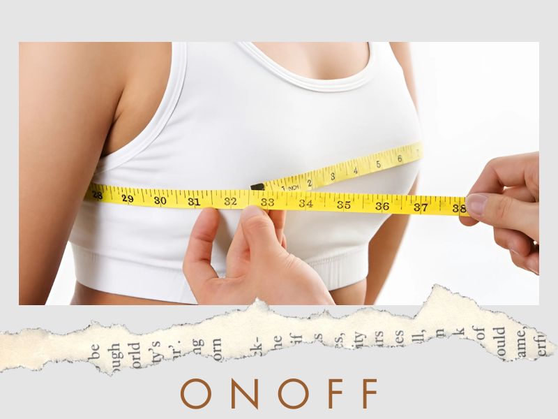 Vị trí đo cup ngực