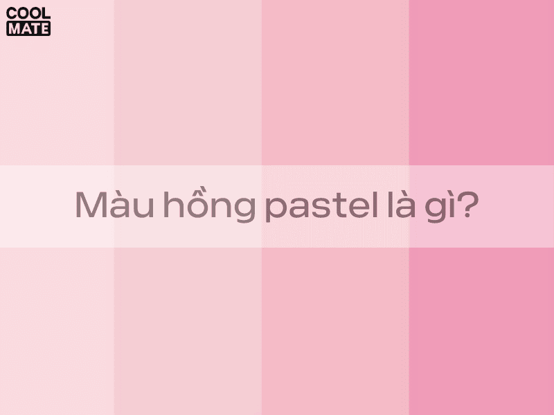 Màu hồng pastel là gì? Gam màu nhẹ nhàng và tinh tế