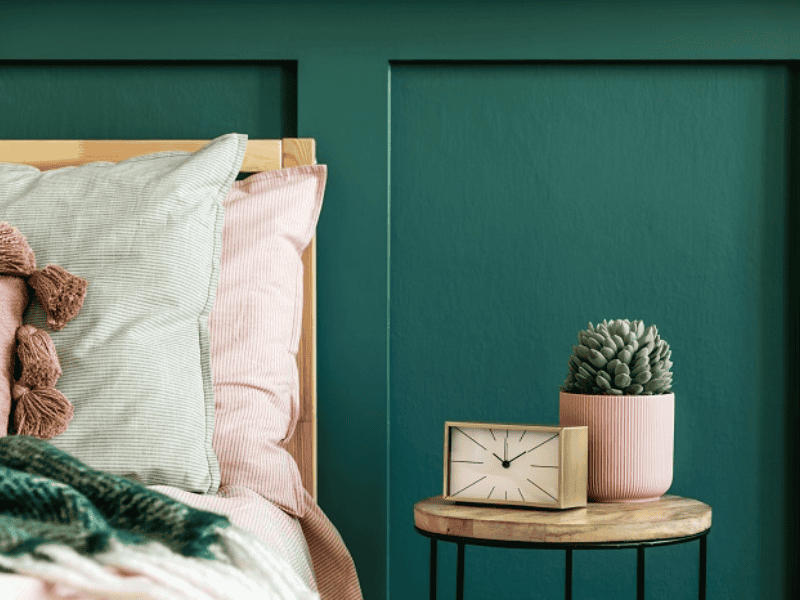 Màu xanh ngọc bích giúp thư giãn tâm lý