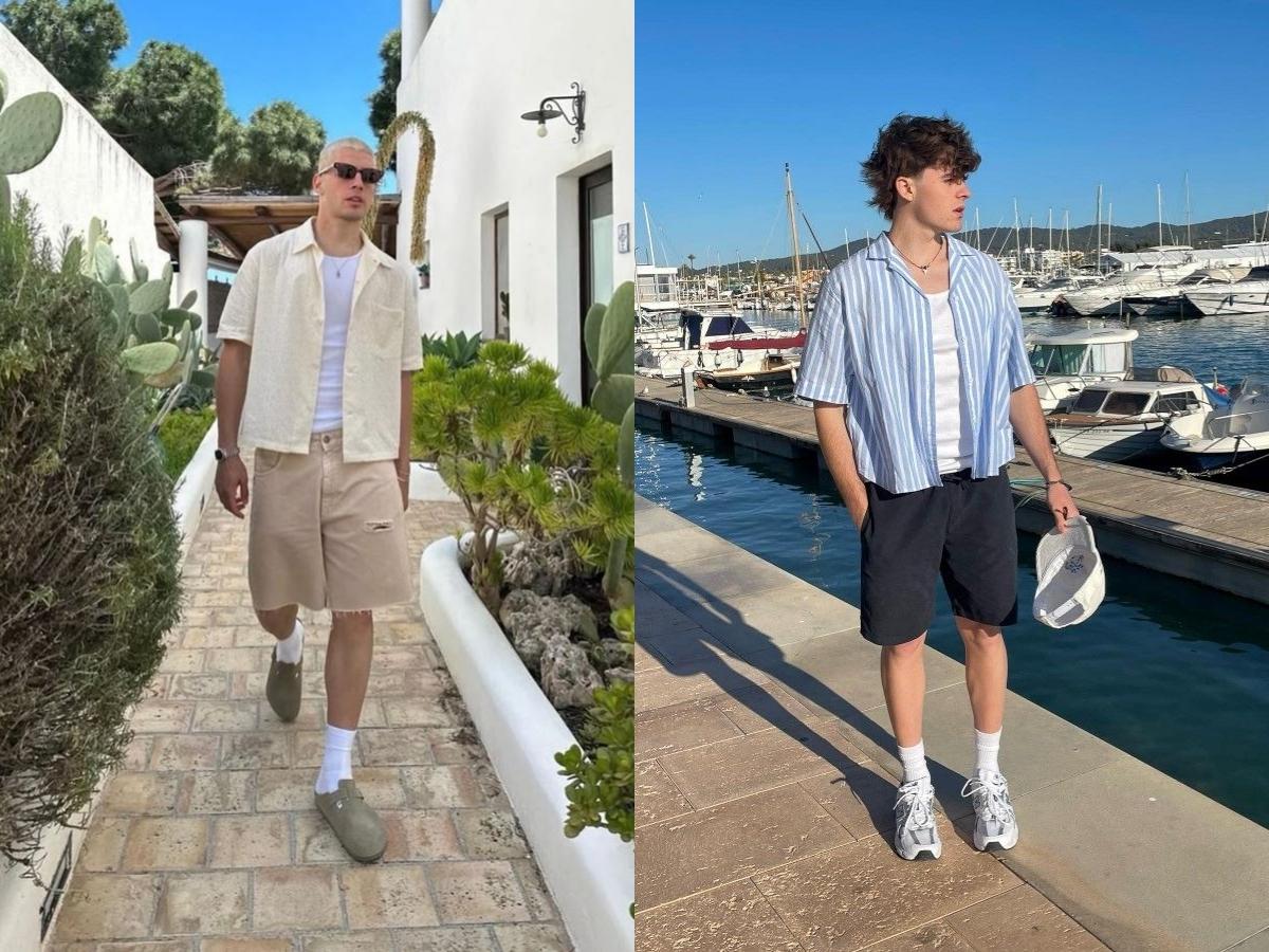 Layering đi biển nam