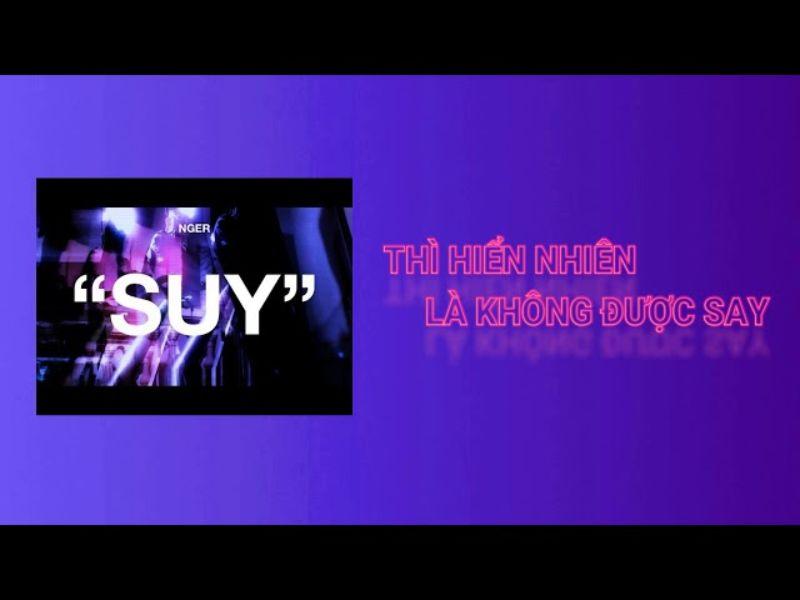 Từ suy xuất hiện nhiều trong âm nhạc Gen Z