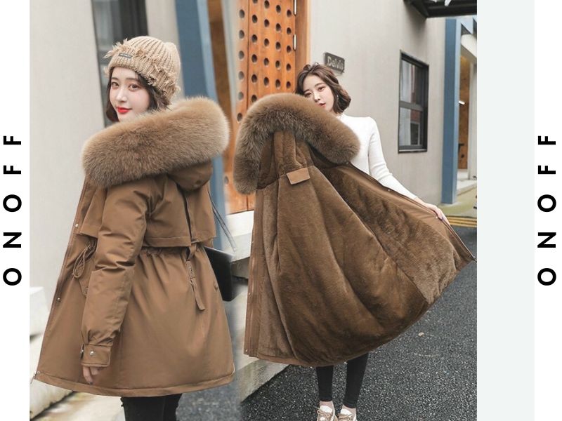 Áo khoác parka nữ
