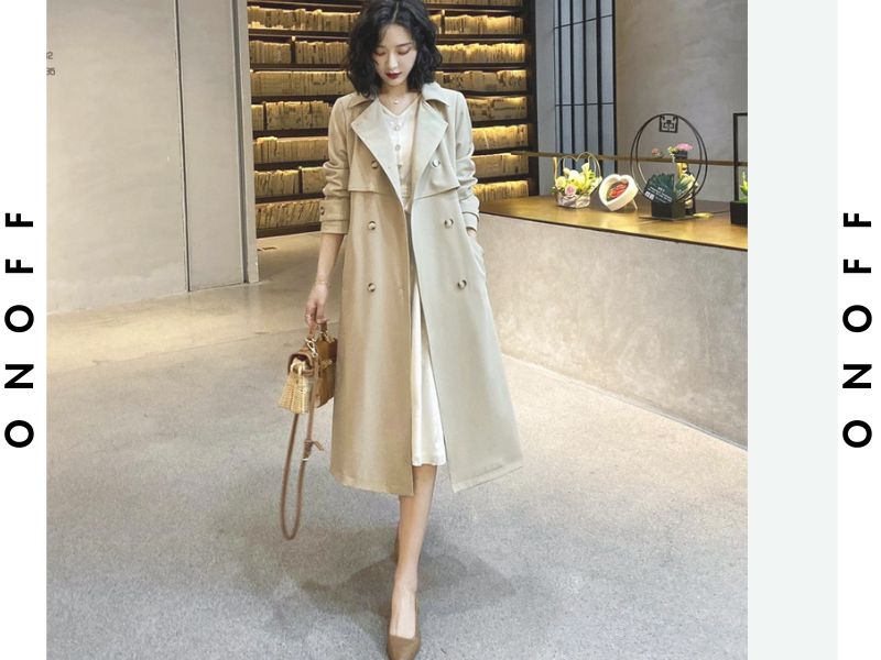 Áo khoác măng tô ngắn