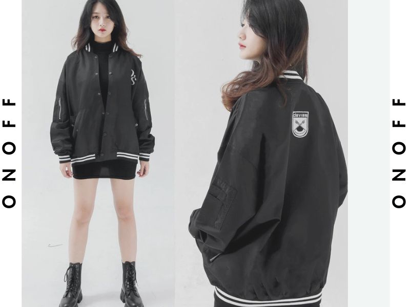 Áo khoác bomber nữ