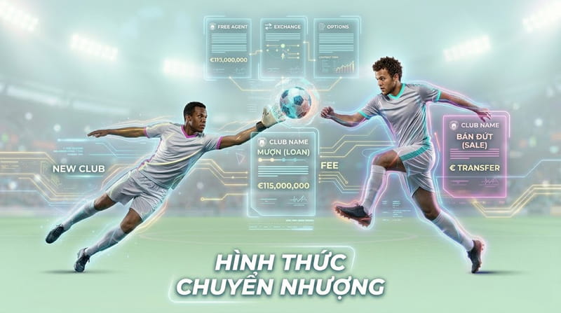 Chuyển nhượng bóng đá là gì? Luật Transfer mới nhất